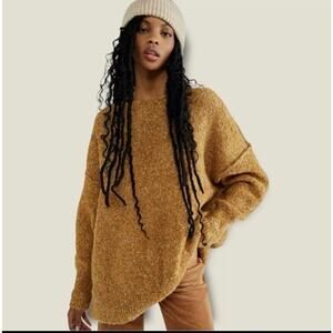 NWT / Free People / Moira Slouchy Tunic Sweater / Sz L